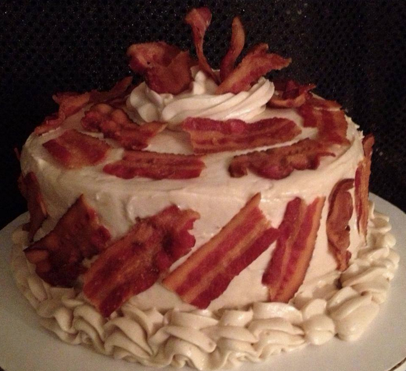 Bacon Birthday Cake Recipe
 Maple Can d Bacon Carrot Cake Sugar Loco