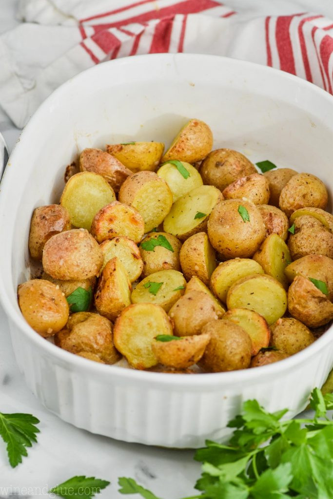 Baked Baby Potatoes Recipes
 Roasted Baby Potatoes Recipe Wine & Glue