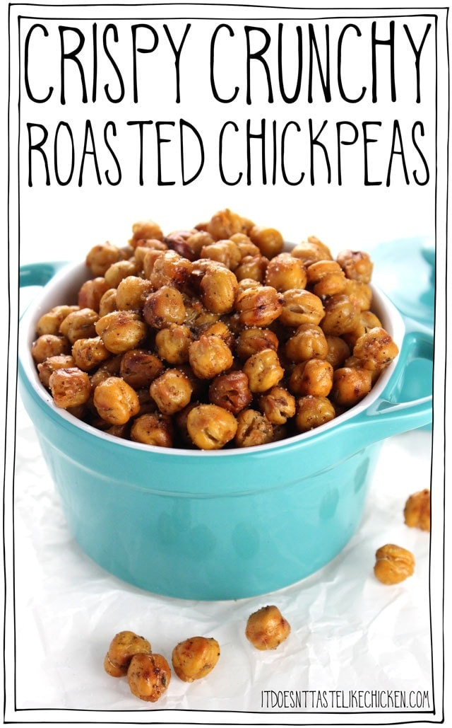 Baked Chickpea Recipes
 Crispy Crunchy Roasted Chickpeas • It Doesn t Taste Like