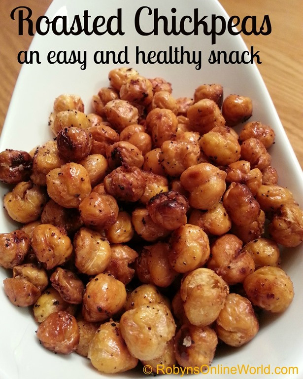 Baked Chickpea Recipes
 Roasted Chickpeas Recipe – Robyns World