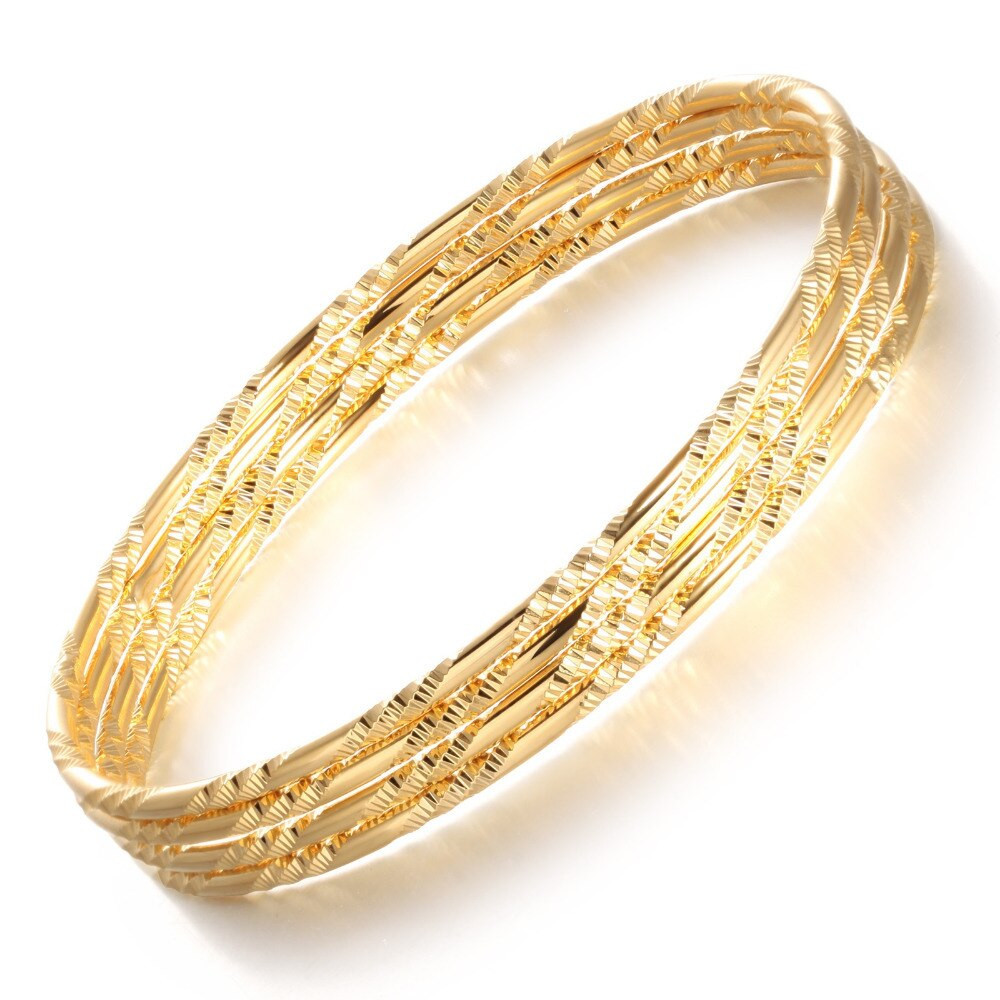 Bangles Bracelets Cheap
 Aliexpress Buy OPK Women Luxury Gold Color Bangles