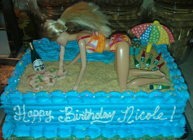 Barbie Beach Party Ideas
 Pin on CAKES I MADE