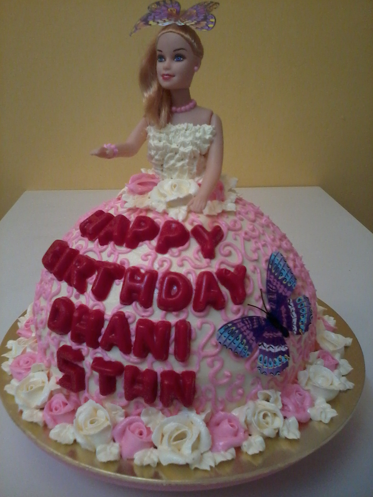 Barbie Birthday Cakes
 BARBIE DOLL BIRTHDAY CAKE