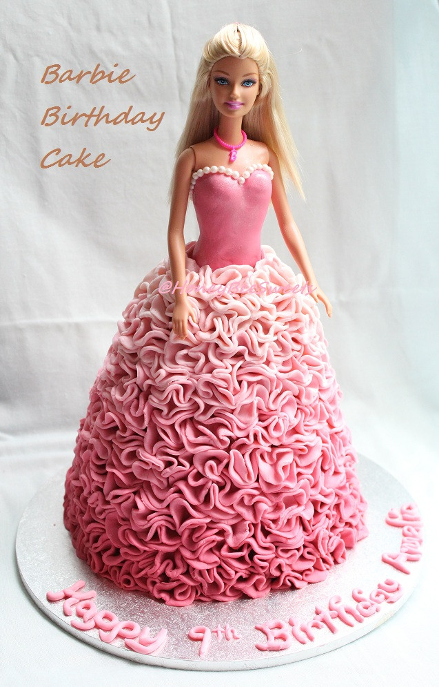 Barbie Birthday Cakes
 Honey Bee Sweets Barbie Birthday Cake