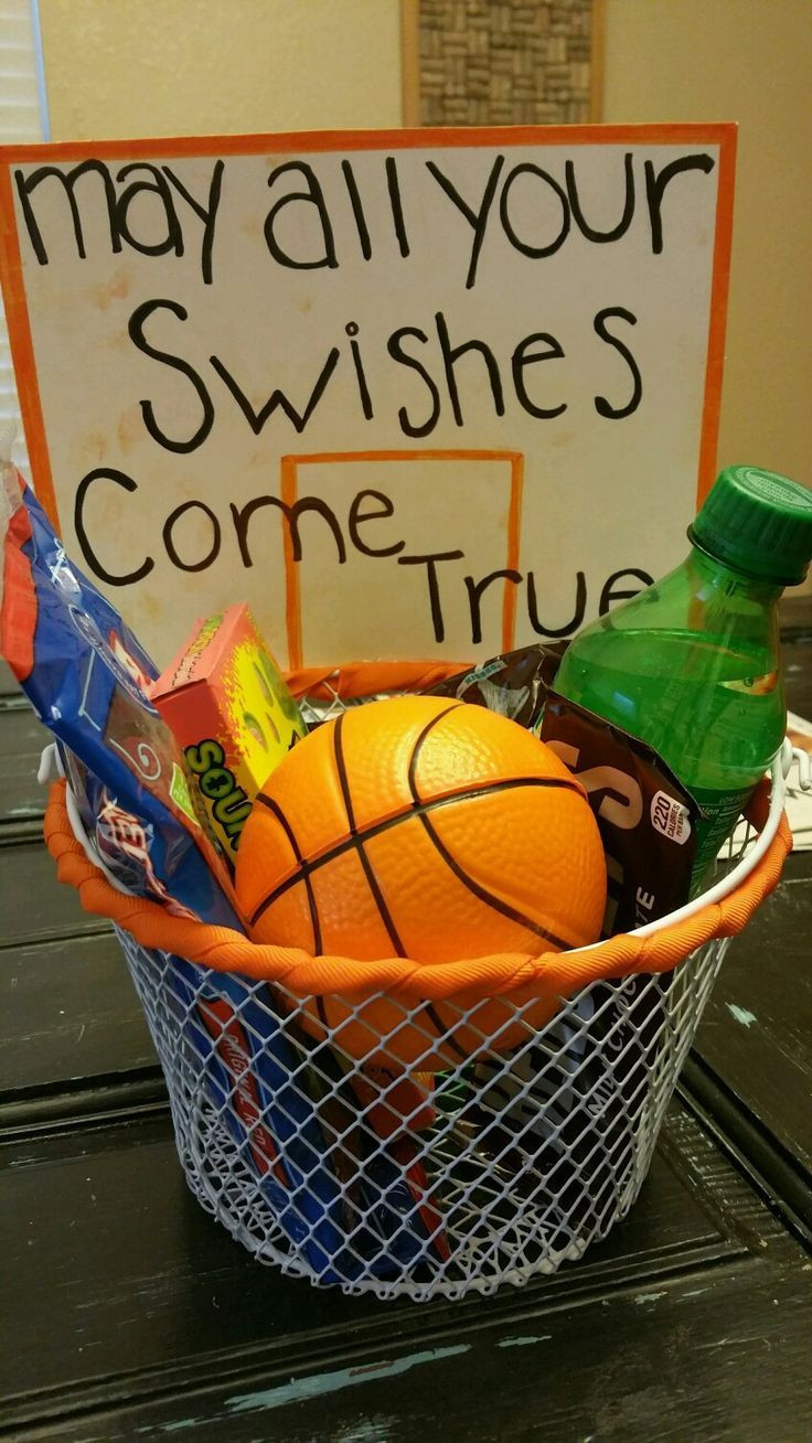 Basketball Gift Ideas For Boyfriend
 May all your swishes e true Basketball t basket We
