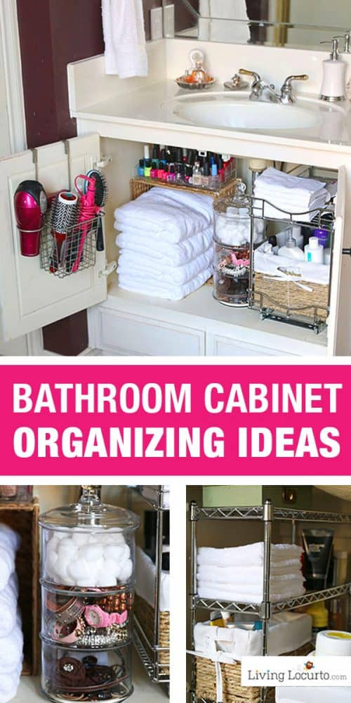 Bathroom Cabinet Organization
 Bathroom Organization Ideas Before and After s