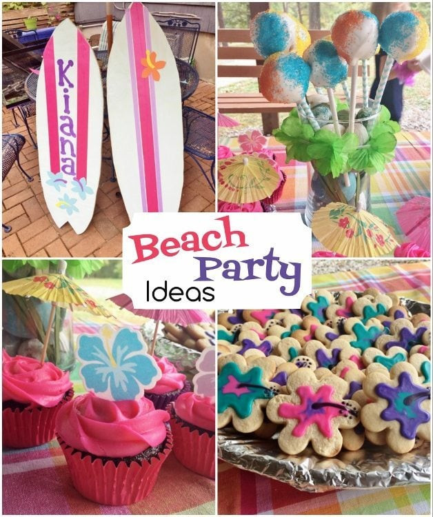 Beach Birthday Party Decoration Ideas
 Beach Party Birthday DIY Inspired