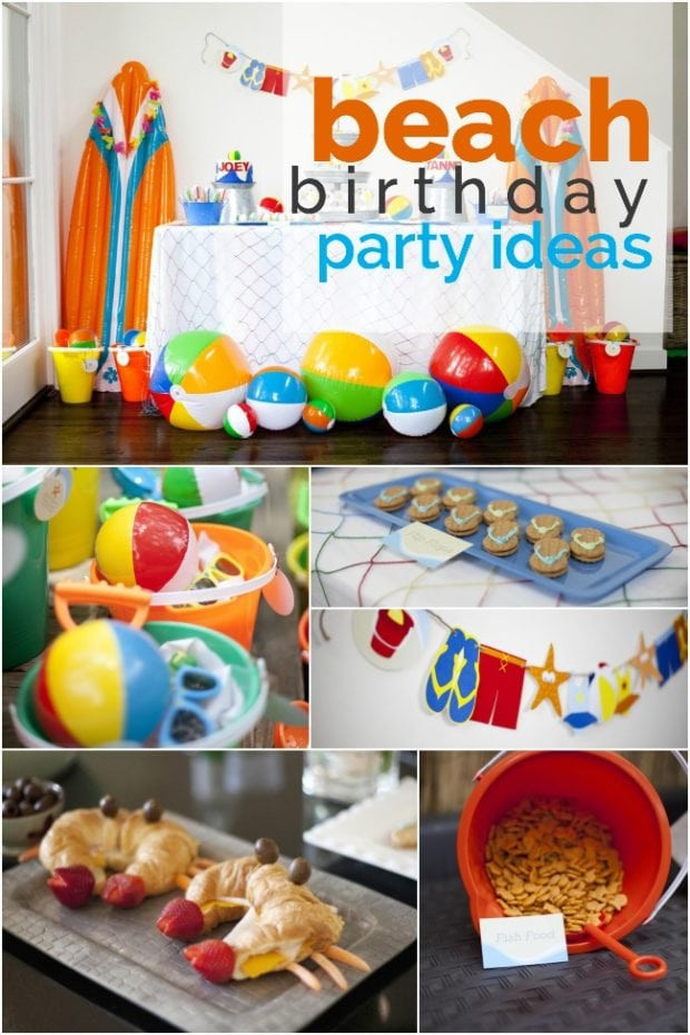 Beach Birthday Party Decoration Ideas
 10 Awesome Birthday Party Ideas for Boys Spaceships and