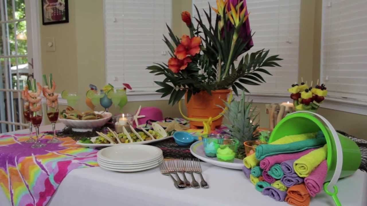 Beach Birthday Party Decoration Ideas
 How to Make Indoor Beach Party Decorations