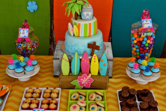 Beach Birthday Party Ideas Girls
 Teen Beach Movie Birthday Party Birthday Party Ideas