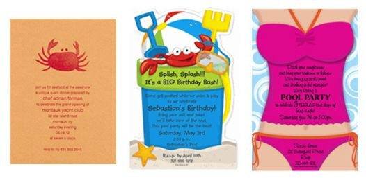 Beach Party Invitation Wording Ideas
 Beach birthday party invitation wording ideas