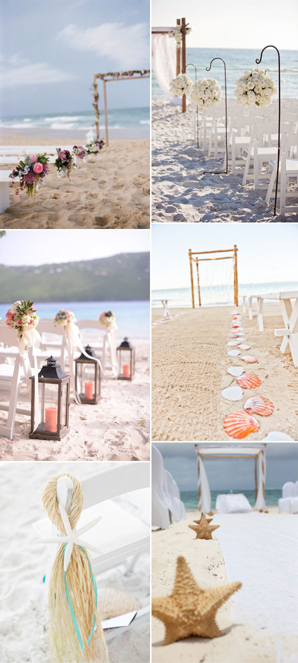 Beach Theme Wedding Decorations
 40 Great Wedding Aisle Ideas For Your Big Day