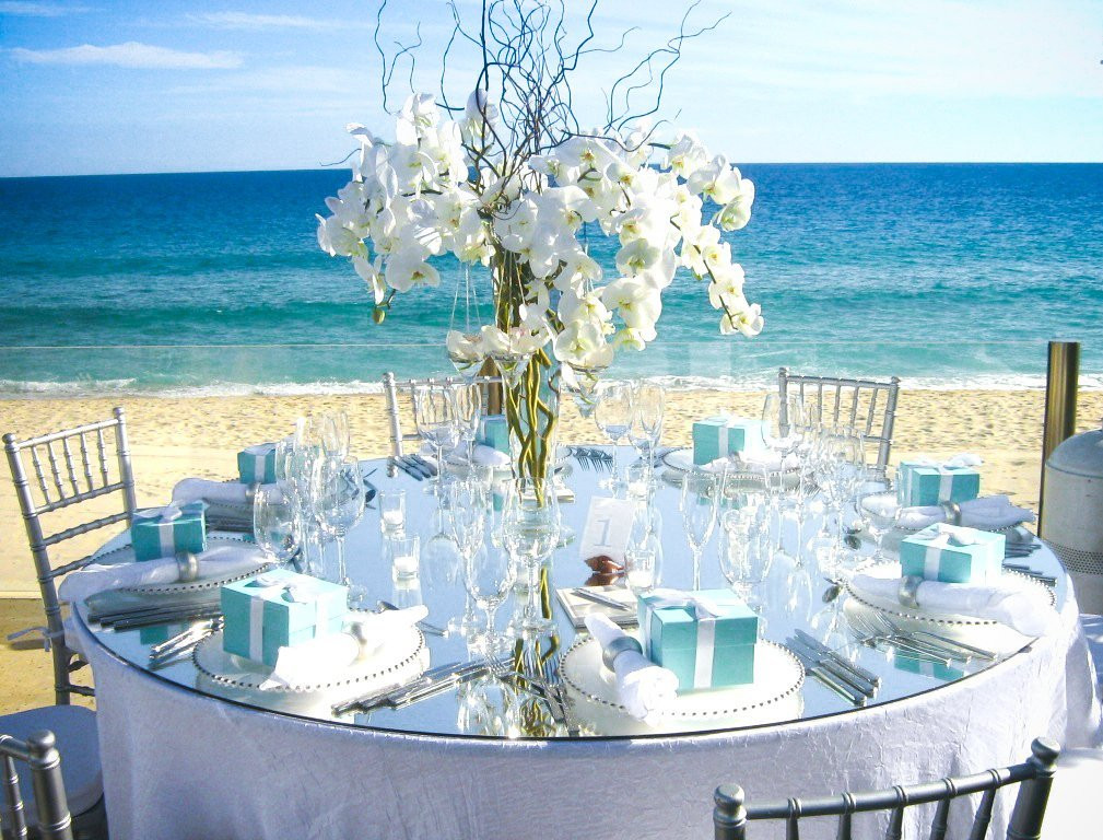 Beach Theme Wedding Decorations
 Beach Centerpieces for Wedding Reception Wedding and