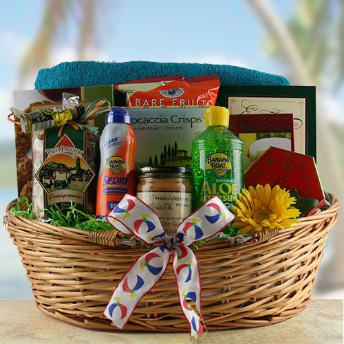 Beach Themed Gift Basket Ideas
 Just add Sun Summer Gift Basket