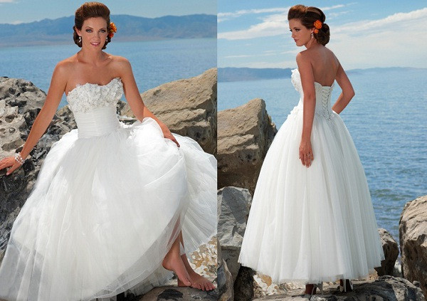 Beach Wedding Dress Ideas
 Weddings in Greece Beach wedding dress ideas