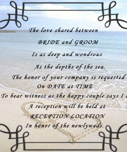 Beach Wedding Quotes
 Destination Wedding Quotes QuotesGram