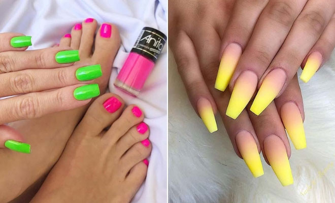 Beautiful Long Nails
 43 Neon Nail Designs That Are Perfect for Summer