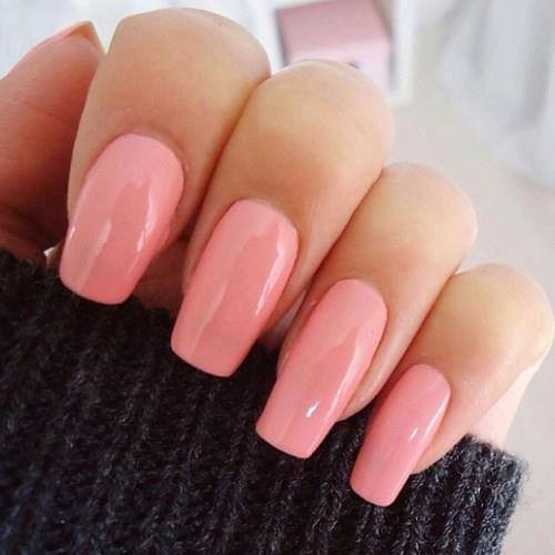 Beautiful Long Nails
 Beautiful long nails with pink nail polish fashionhugs