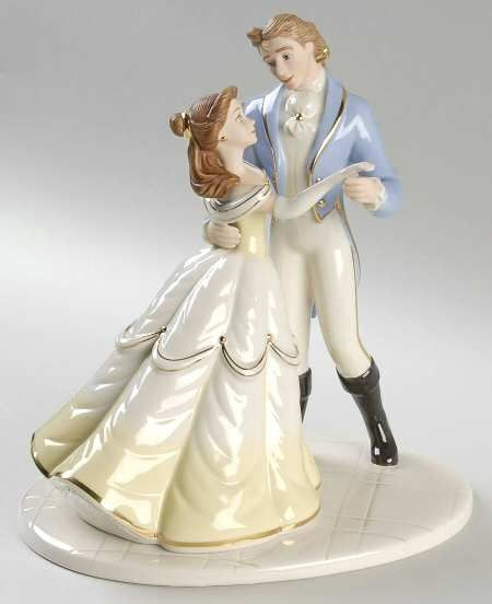 Beauty And The Beast Wedding Cake Topper
 Wedding cake topper for a girl who loves Belle