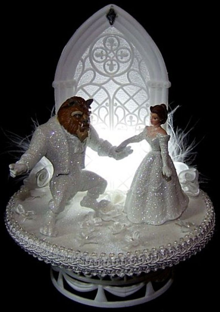 Beauty And The Beast Wedding Cake Topper
 Pin by Karen Aguirre on Beauty and the Beast themed