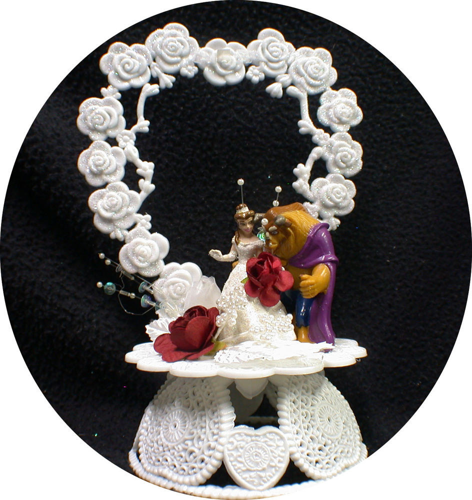 Beauty And The Beast Wedding Cake Topper
 Beauty and the Beast Wedding Cake Topper top Fairytale