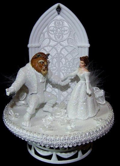Beauty And The Beast Wedding Cake Topper
 Image detail for Lighted Beauty and the Beast Wedding