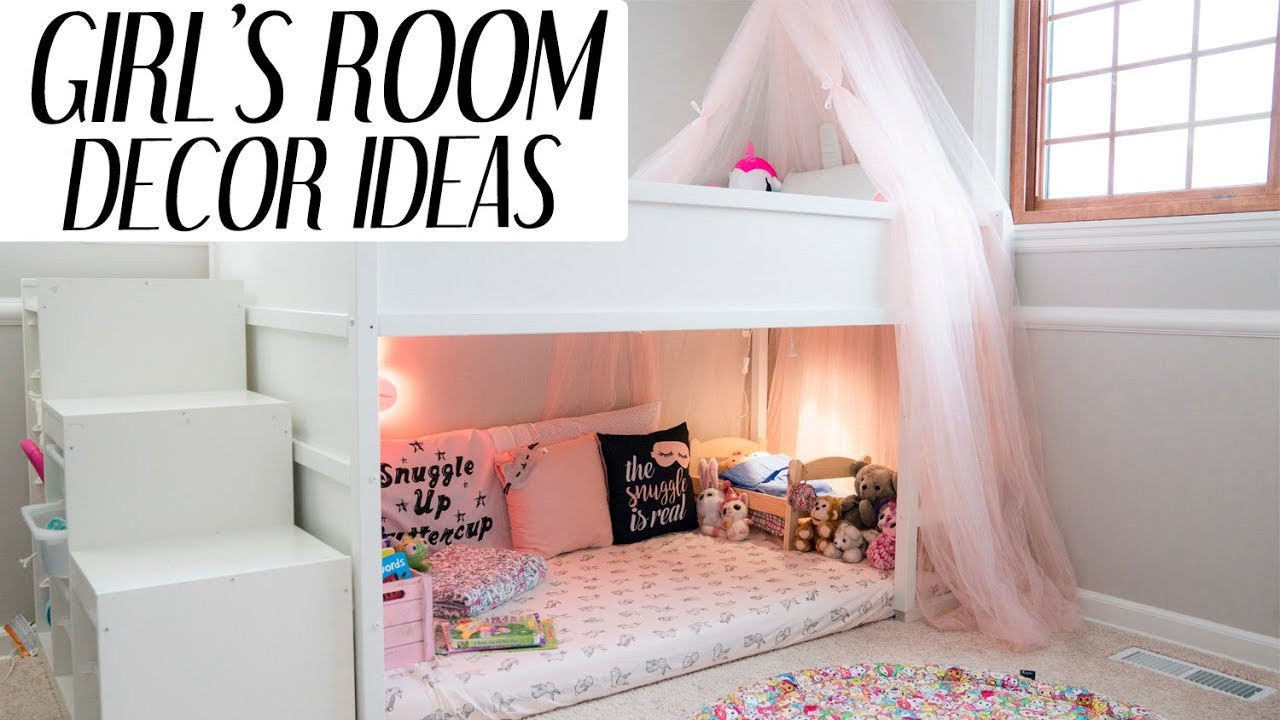 Bedroom Decor Kids
 Kids Room Decor Ideas For Girls l xolivi
