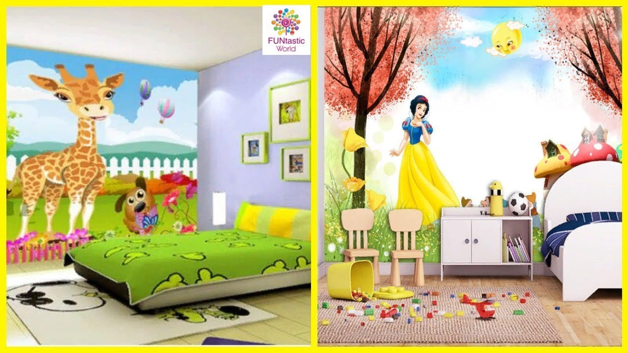 Bedroom Decor Kids
 Cute Wallpaper Designs for Kids Bedroom Children Room