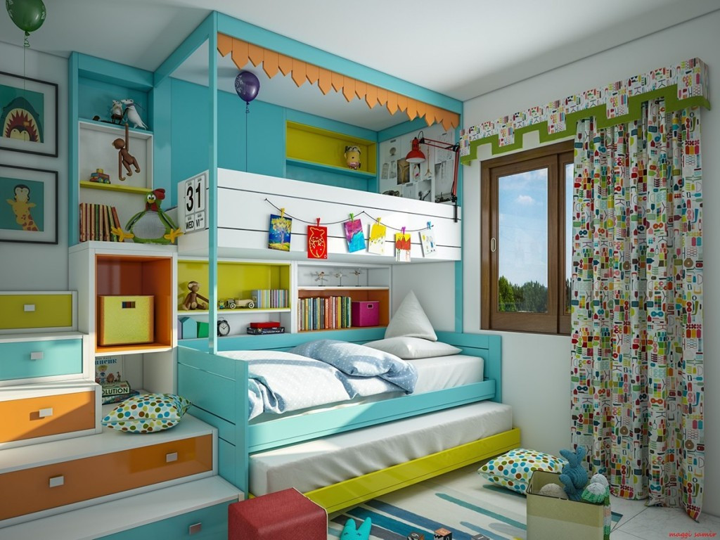 Bedroom Ideas Kids
 Super Colorful Bedroom Ideas for Kids and Teens
