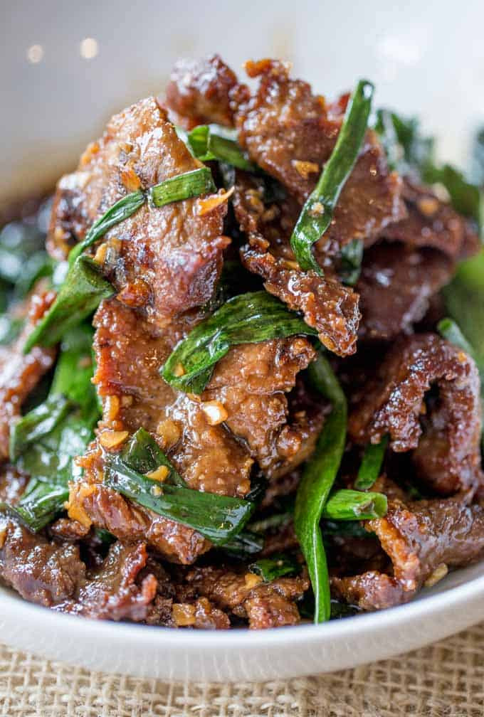 Beef Chinese Recipes
 Easy Mongolian Beef Dinner then Dessert
