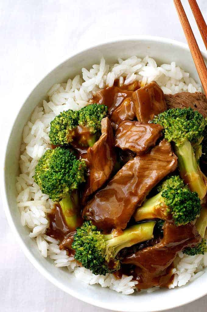 Beef Chinese Recipes
 Chinese Beef and Broccoli Extra Saucy Takeout Style