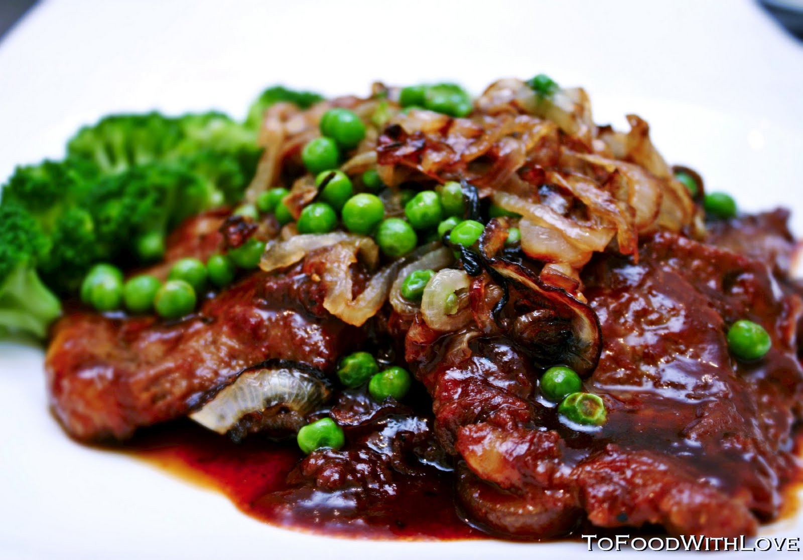 Beef Chinese Recipes
 To Food with Love Chinese Beef Steak with Peas and
