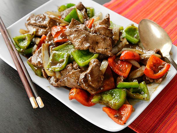 Beef Chinese Recipes
 Chinese Pepper Steak Stir Fried Beef with ions Peppers