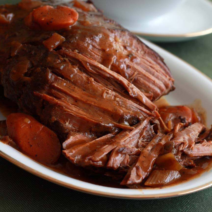 Beef Chuck Slow Cooker Recipes
 Best Slow Cooker Pot Roast The Daring Gourmet