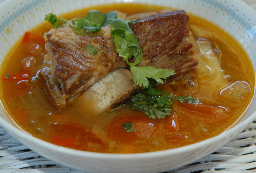 Beef Rib Soup
 Beef Short Ribs Soup with White Miso Paste easy recipe