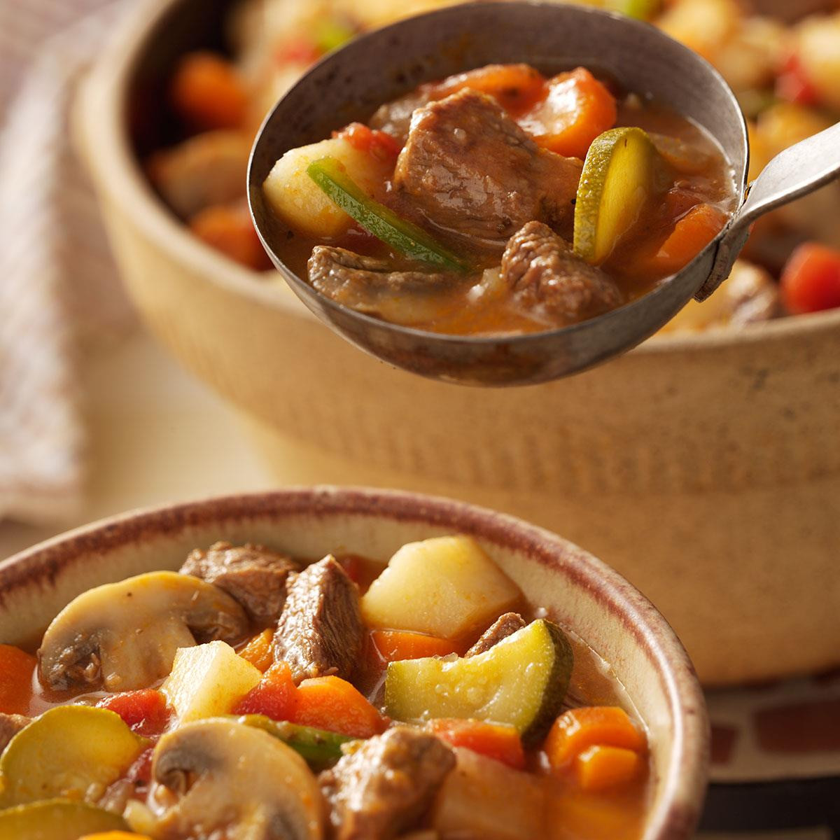 Beef Vegtable Soup
 Hearty Beef Ve able Soup Recipe