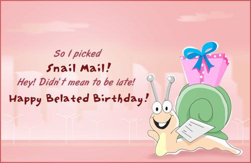 Belated Birthday Quotes
 Best Belated Birthday Image Quotes And Sayings Page 1