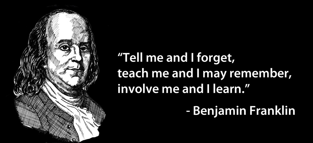 Benjamin Franklin Quotes On Education
 3 Quotes for use of technology in School College and