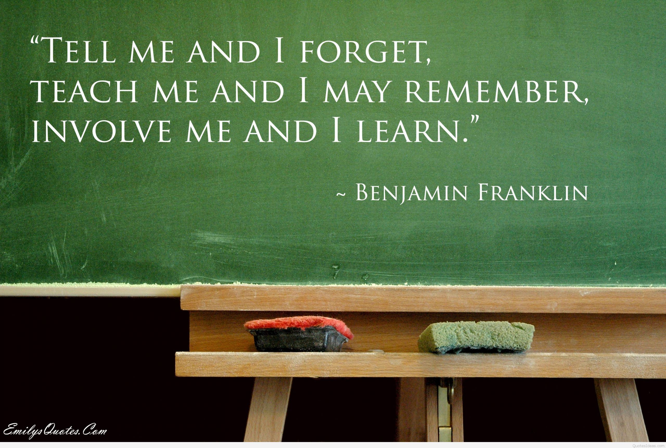 Benjamin Franklin Quotes On Education
 Awesome learning quote hd wallpaper