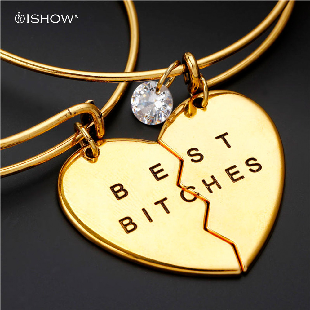 Best Bitches Bracelet
 New fashion friendship bracelets femme pulseras bangles