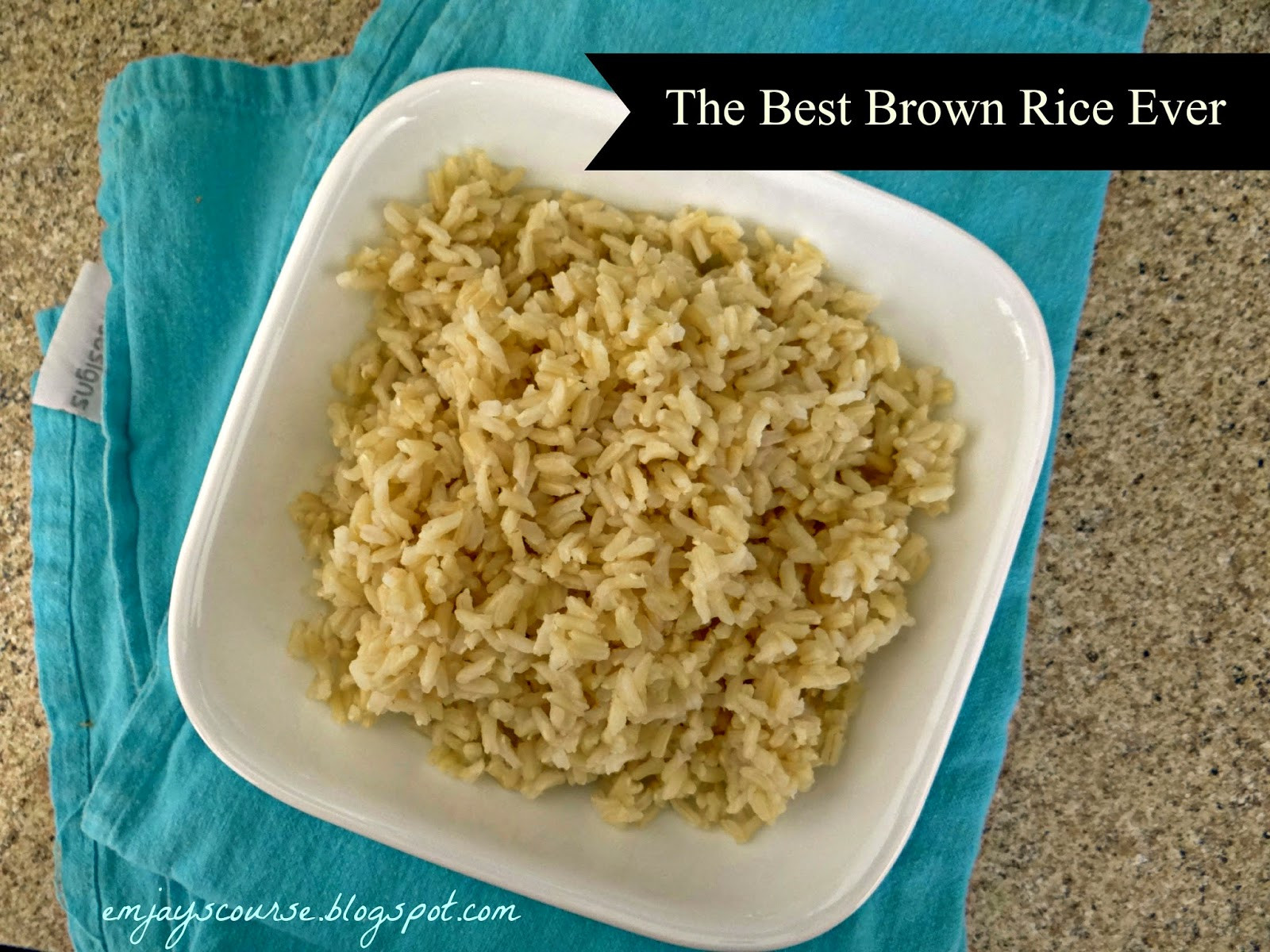 Best Brown Rice
 emjay s course The Best Brown Rice Method