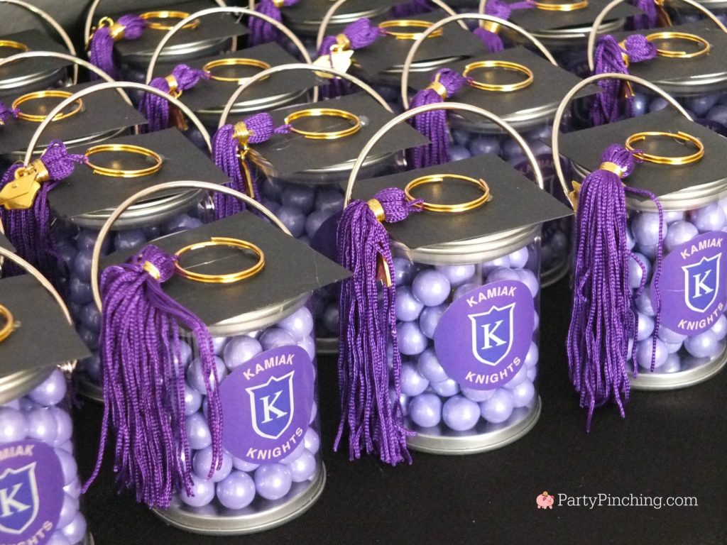 Best College Graduation Party Ideas
 graduation party favors mortar board cap mini paint cans