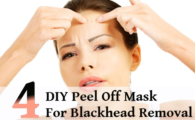 Best Face Mask For Blackhead Removal DIY
 4 DIY Peel f Mask For Blackhead Removal