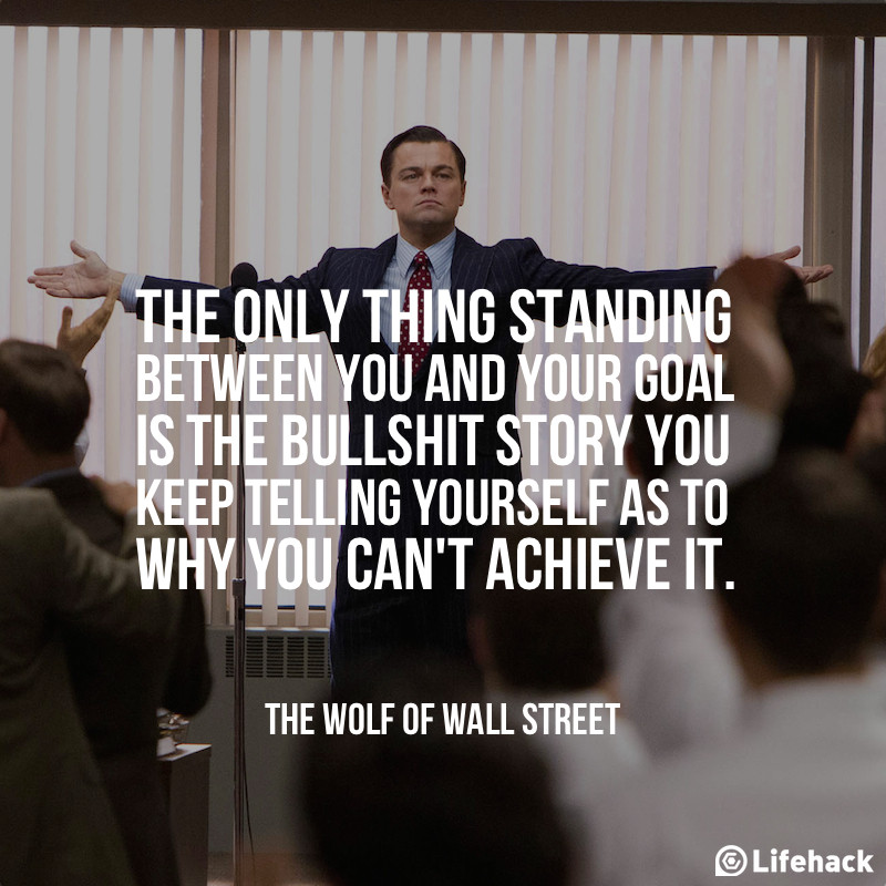 Best Inspirational Movie Quotes
 Wolf Wall Street Quotes QuotesGram