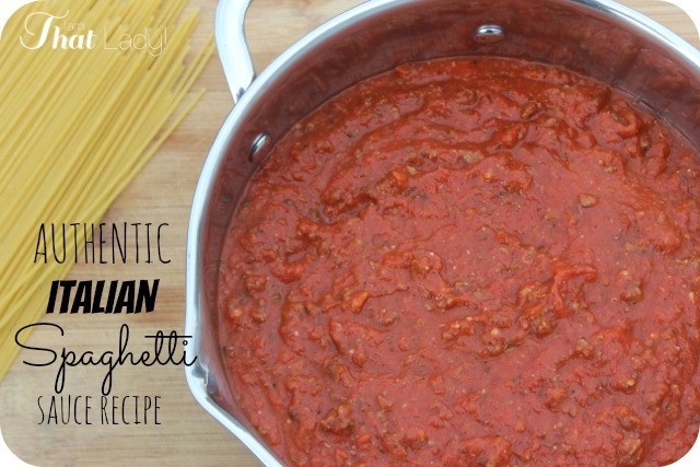 Best Italian Pasta Recipes
 BEST EVER Homemade Italian Spaghetti Sauce Recipe