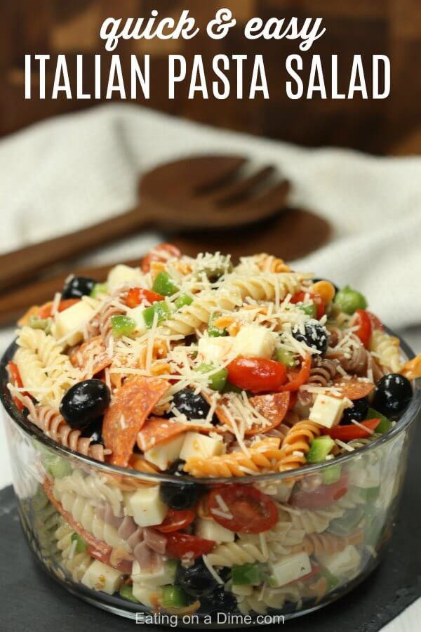 Best Italian Pasta Recipes
 Italian pasta salad recipe Easy Italian pasta salad