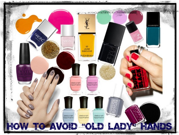 Best Nail Colors For Older Hands
 How to choose the right nail color and avoid “Old Lady