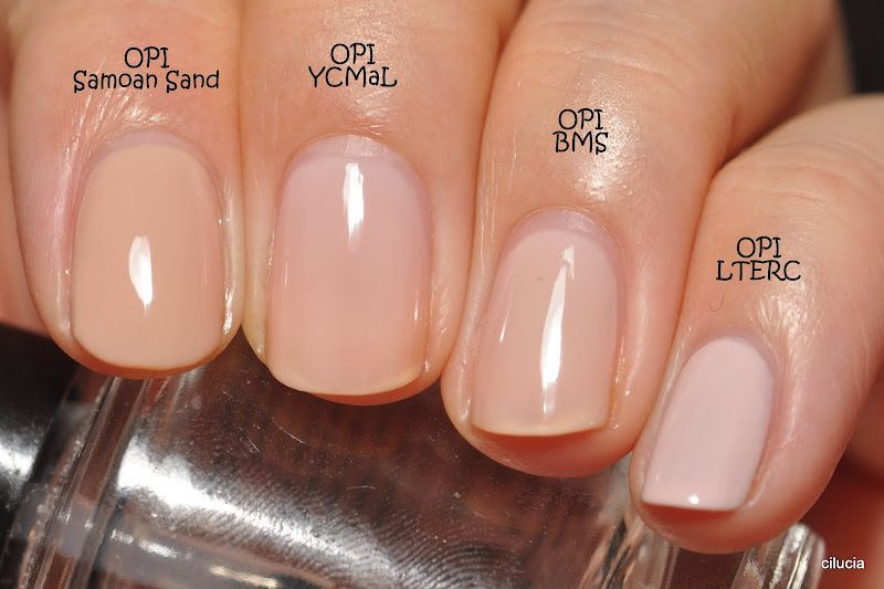 Best Neutral Nail Colors
 OPI Samoan Sand OPI You Callin Me a Lyre OPI Barre My