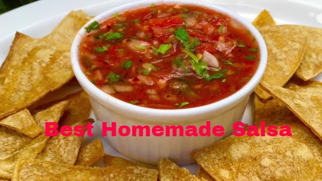 Best Salsa Recipe
 The Best Homemade Salsa Ever