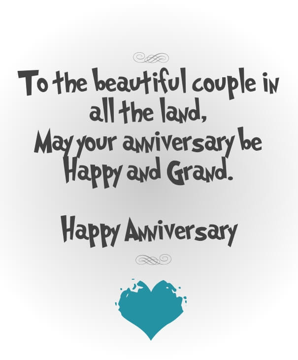 Best Wedding Anniversary Quotes
 Beautiful Message To Couple Quotes QuotesGram